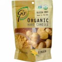 GoOrganic, オーガニック ハードキャンディ, ジンジャー, 3.5 オンス (100 g) (Discontinued Item)