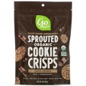 Go Raw, オーガニック、スプラウテッドクッキークリスプ、チョコクランチ、85g（3オンス）
