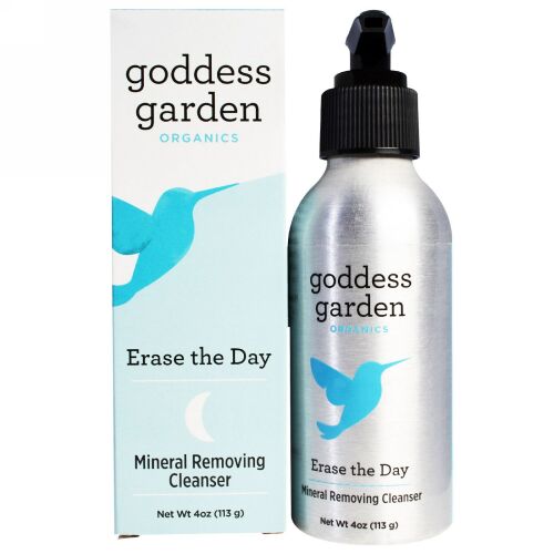 Goddess Garden, オーガニック、 イレースデイ、 ミネラル リムーバー クレンザー、 4 oz (113 g) (Discontinued Item)