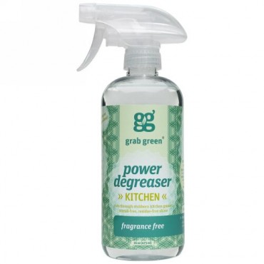 Grab Green, 油落としクリーナー、 無香料、 16 oz (473 ml) (Discontinued Item)