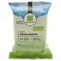 Grab Green, ウェットドライヤーシート、 無香料、 32枚 (Discontinued Item)