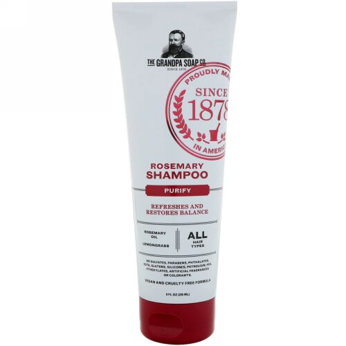 Grandpa's, ロズマリーシャンプー、浄化、8 fl oz (235 ml) (Discontinued Item)