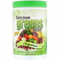Greens World, Delicious Greens 8000、オリジナル、10.6 オンス(300 g) パウダー