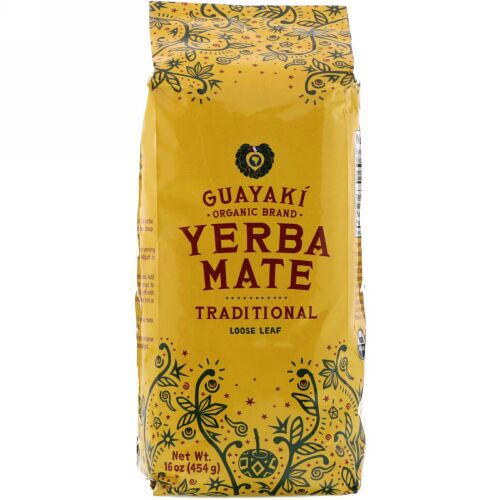 Guayaki, マテ茶、 茶葉、 16 oz (454 g) (Discontinued Item)