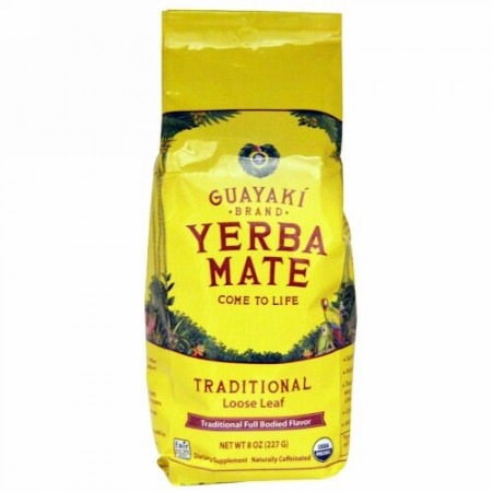 Guayaki, イェルバ マテ, 伝統的なルーズリーフティー, 8オンス（227 g） (Discontinued Item)