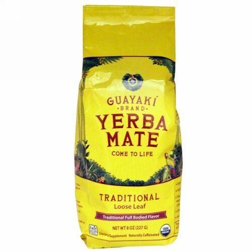 Guayaki, イェルバ マテ, 伝統的なルーズリーフティー, 8オンス（227 g） (Discontinued Item)