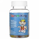 GummiKing, マルチビタミン&ミネラル、野菜・果物・繊維、子供用、60グミ