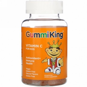 GummiKing, 子ども用ビタミンC、グミ60粒