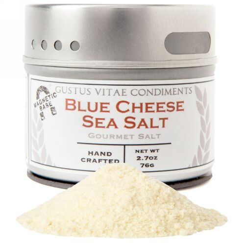 Gustus Vitae, Gourmet Salt, Blue Cheese Sea Salt, 2.7 oz (76 g) (Discontinued Item)