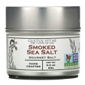Gustus Vitae, グルメ塩、天然スモークシーソルト、3 oz (84 g)