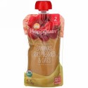 Happy Family Organics, オーガニックベビーフード、ステージ2、クリアクラフト、6ヶ月以上、バナナ、ラズベリー＆オーツ、4オンス（ 113g ）