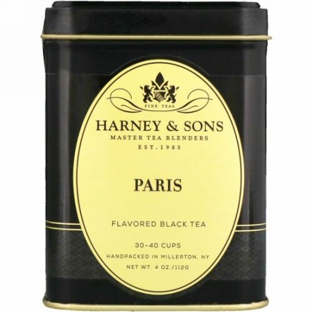 Harney & Sons, 紅茶, パリフレーバー, 4 オンス