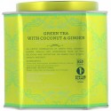 Harney & Sons, ココナッツ入り緑茶、ショウガとバニラ、30袋、2.67 oz (75 g)