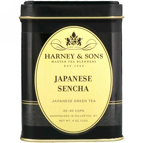 Harney & Sons, ジャパニーズ・センチャ・グリーンティー（煎茶）、 4 oz