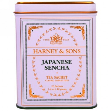 Harney & Sons, 日本の煎茶袋、20小袋、1.4オンス（40g） (Discontinued Item)