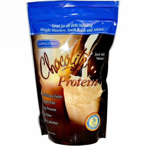 HealthSmart Foods, チョコライト・プロテイン, カプチーノ, 14.7オンス(418 g) (Discontinued Item)