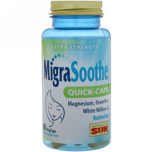 Health From The Sun, MigraSootheクイックカプセル、60ベジカプセル (Discontinued Item)