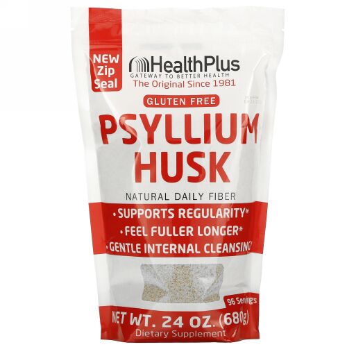 Health Plus, 100% ピュア　オオバコ　ハスク, 24 oz (680 g)