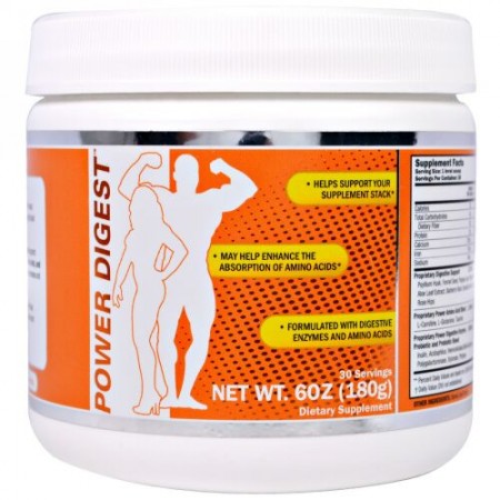 Health Plus, パワーダイジェスト, 6オンス (180 g) (Discontinued Item)