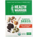 Health Warrior, カボチャの種、ダークチョコレートピーナッツ、12本、14.8 oz (420 g) (Discontinued Item)