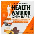 Health Warrior, スーパーフード チア バーズ、チョコレート ピーナツバター、5個、各0.88 oz (25 g) (Discontinued Item)