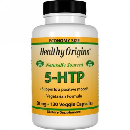 Healthy Origins, 5-HTP、50mg、ベジカプセル120個 (Discontinued Item)