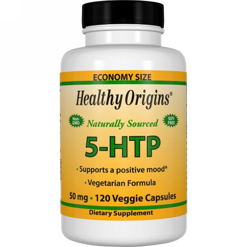 Healthy Origins, 5-HTP、50mg、ベジカプセル120個 (Discontinued Item)