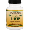 Healthy Origins, 5-HTP、50mg、60ベジカプセル (Discontinued Item)