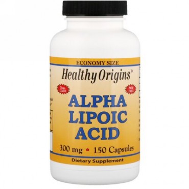 Healthy Origins, αリポ酸, 300 mg, 150カプセル (Discontinued Item)