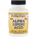 Healthy Origins, αリポ酸, 600 mg, 60カプセル (Discontinued Item)