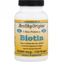 Healthy Origins, Biotin, High Potency, 10000 mcg, 150 Vcaps (Discontinued Item)