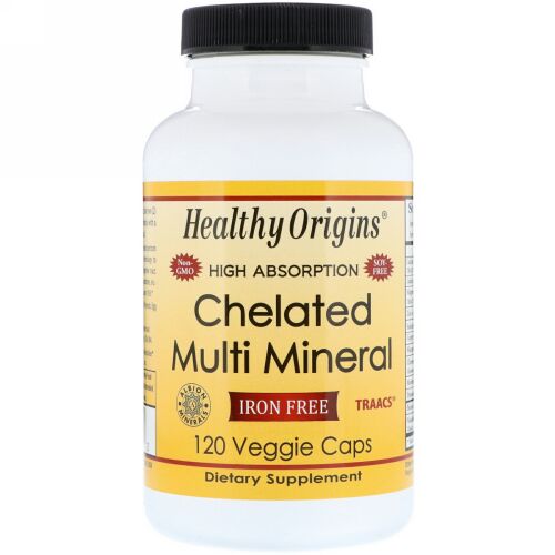 Healthy Origins, キレートマルチミネラル, 120植物カプセル (Discontinued Item)