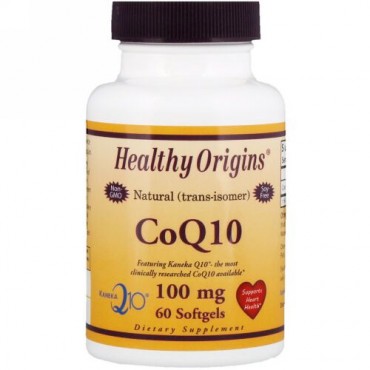 Healthy Origins, CoQ10（カネカQ10）、100 mg、ソフトジェル 60粒 (Discontinued Item)