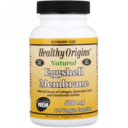Healthy Origins, 卵殻膜、 500 mg、 ベジキャップ120錠 (Discontinued Item)