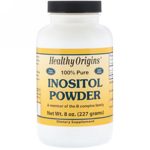 Healthy Origins, イノシトールパウダー（Inositol Powder）, 8オンス（227 g） (Discontinued Item)