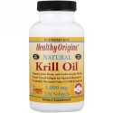 Healthy Origins, Krill Oil, Natural Vanilla Flavor, 1,000 mg, 120 Softgels (Discontinued Item)