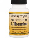 Healthy Origins, L-Theanine, 90 Veggie Caps (Discontinued Item)