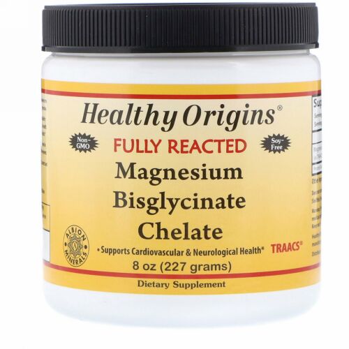 Healthy Origins, キレート化マグネシウムビスグリシン、8 oz (227 g) (Discontinued Item)