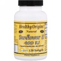 Healthy Origins, E-400 IU, Sunflower, 120 Softgel Capsules (Discontinued Item)