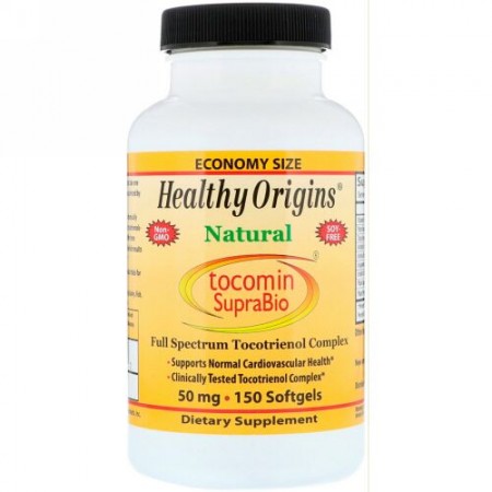 Healthy Origins, Tocomin SupraBio®, レッドパームオイル濃縮液, 50 mg, ソフトジェル 150 粒 (Discontinued Item)