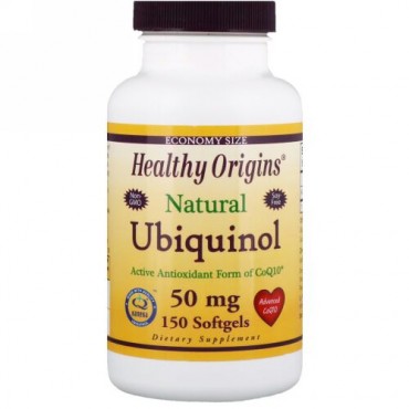 Healthy Origins, ユビキノール ( カネカ Q+ )、50 mg、ソフトゲル150個 (Discontinued Item)