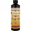 Healthy Origins, ウルトラリグナンオーガニックフラックスオイル、16 fl oz (473 ml) (Discontinued Item)
