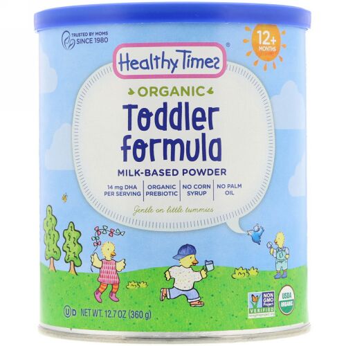Healthy Times, オーガニック、幼児用フォーミュラ、12ヶ月以上、12.7 oz (360 g) (Discontinued Item)