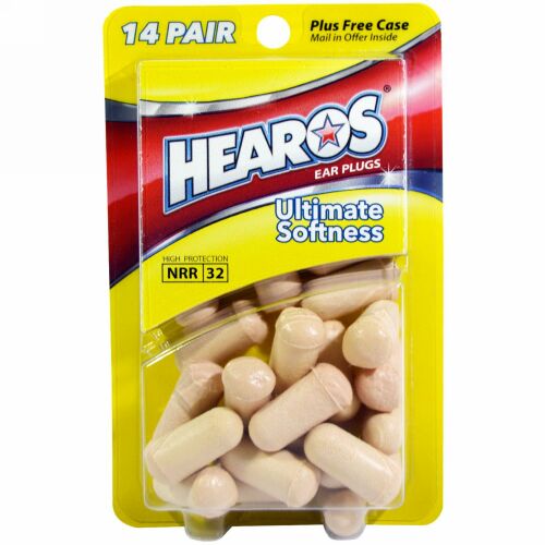 Hearos, 耳栓、14ペア
