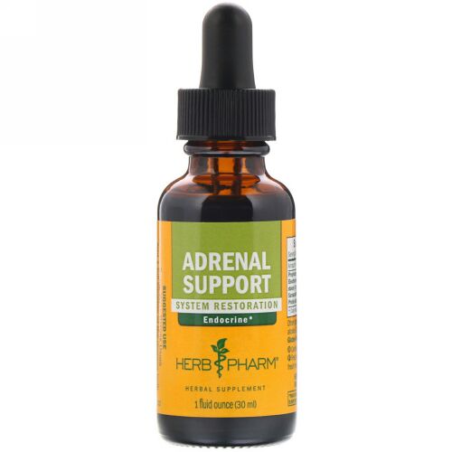 Herb Pharm, 副腎のサポート, 1液量オンス（30 ml）