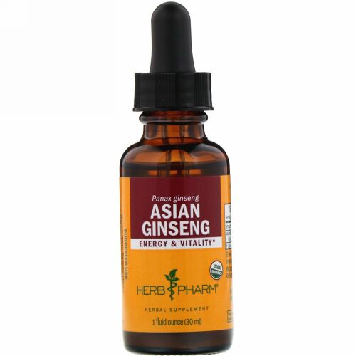 Herb Pharm, オタネニンジン（Asian Ginseng）, 1液量オンス（30 ml）