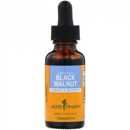 Herb Pharm, クログルミ, 1液量オンス（30 ml）
