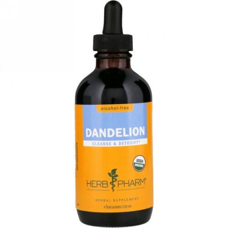 Herb Pharm, Dandelion, Alcohol-Free, 4 fl oz (120 ml) (Discontinued Item)