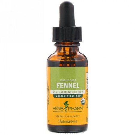 Herb Pharm, Fennel, Mature Seed, 1 fl oz (30 ml) (Discontinued Item)