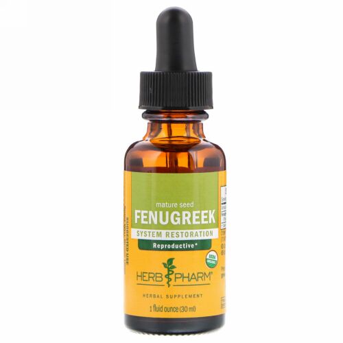 Herb Pharm, フェヌグリーク（Fenugreek）, 1液量オンス（30 ml）